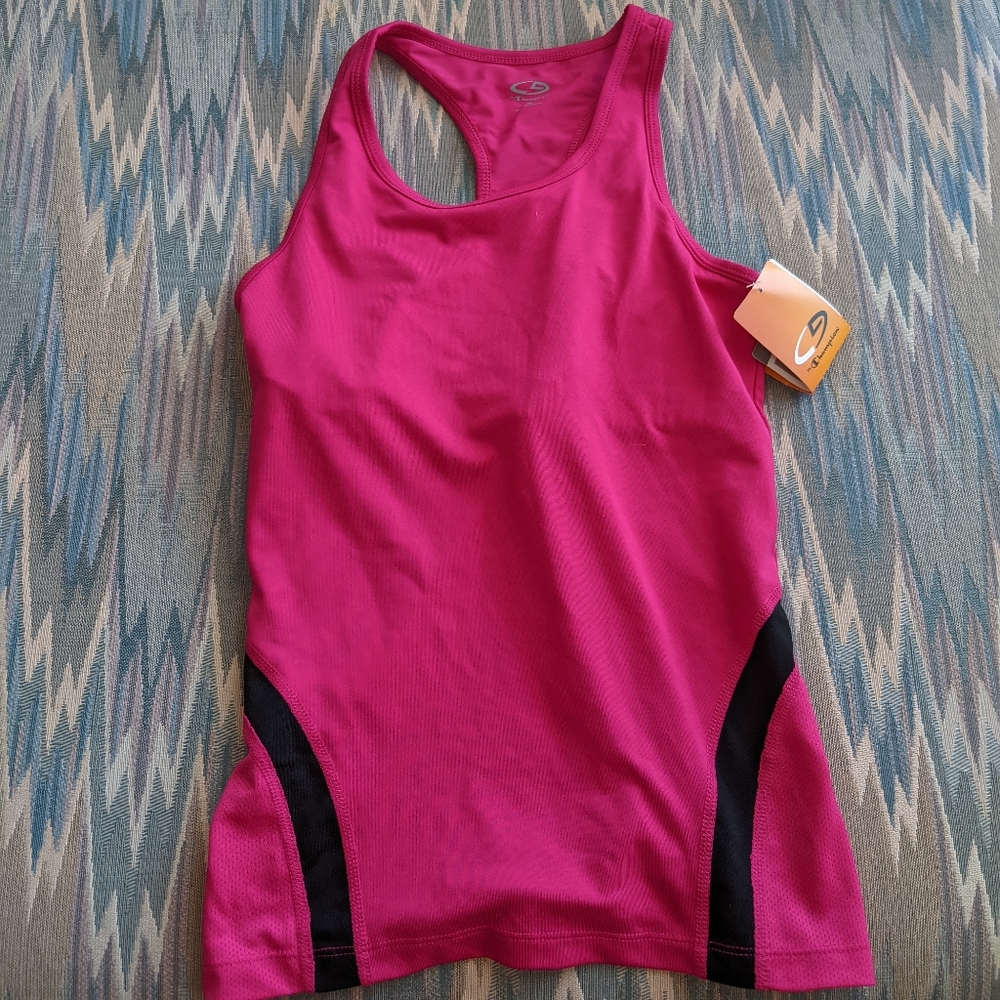 Champion pink workout tank NWT